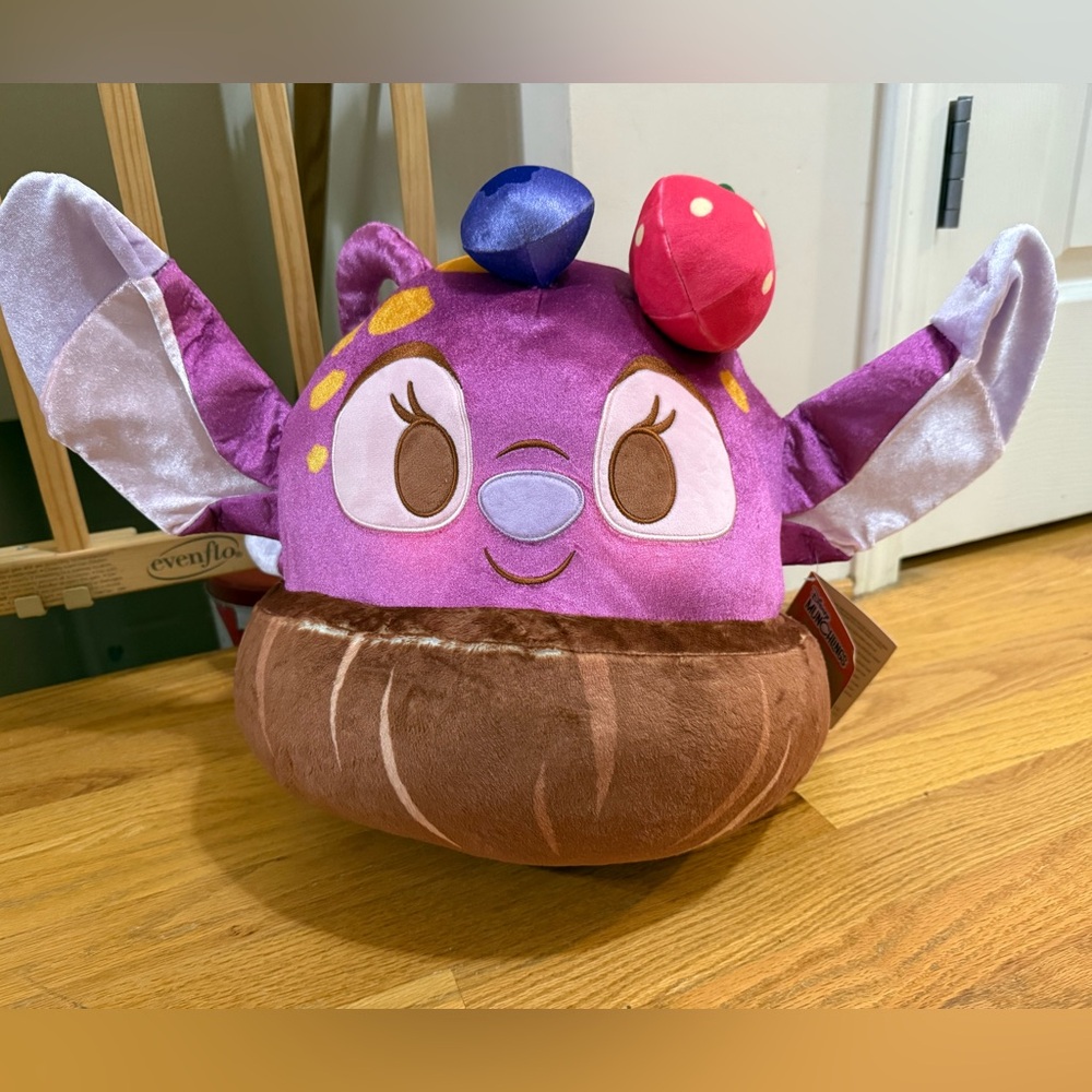 Disney’s Lilo and Stitch, Disney Munchlings Angel Açai Bowl scented plush
